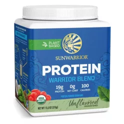   Sunwarrior Protein Warrior Blend (Plant Based, Organic) 375 g