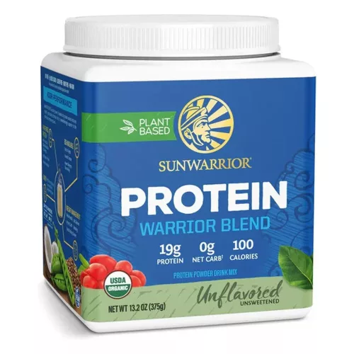 Sunwarrior Protein Warrior Blend (Plant Based, Organic) 375 g