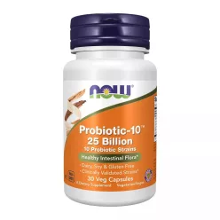   Now Foods Probiotic-10 25 Billion 30 Veg Capsules 30 Kapszula