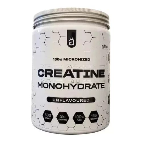 Nanosupps Creatine Monohydrate - Kreatin Monohidrát 500 g