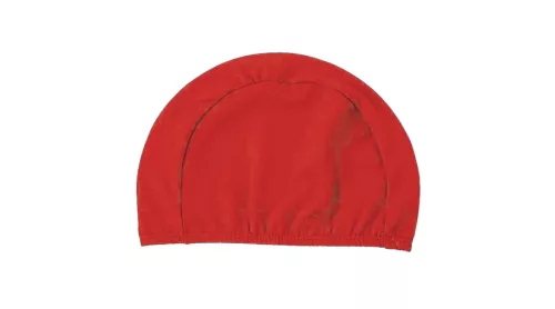 S-Sport Felnőtt textil úszósapka, piros