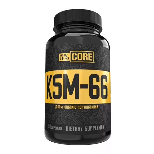 5% Nutrition KSM-66 - Core Series - Magas Koncentrációjú Ashwagandha Kivonat 90 Kapszula