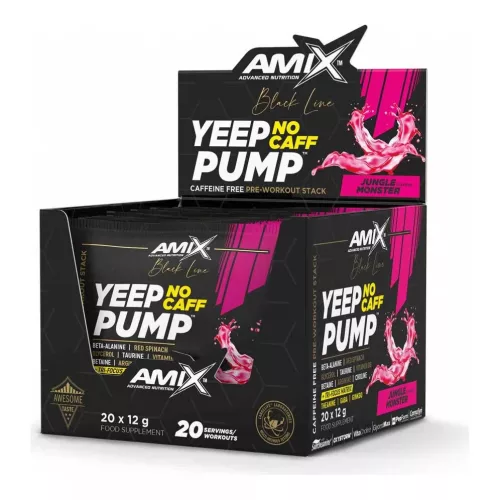 Amix TM Black Line Yeep Pump No Caff 20x12 g