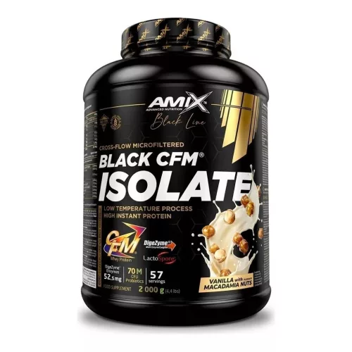 Amix Black Line Black CFM Isolate - Tejsavófehérje izolátum 2000 g