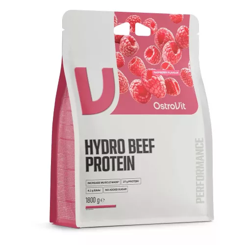OstroVit Hydro Beef Protein 1800g Raspberry (Málna)