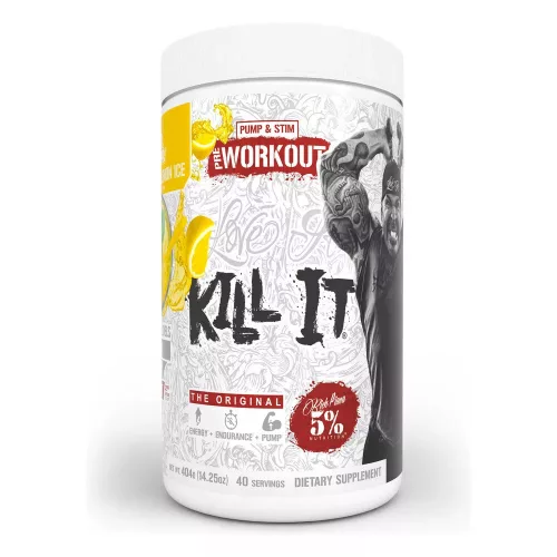5% Nutrition Kill It Pre-Workout 404g Italian Lemon Ice (Citrom)