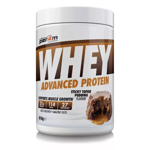 PER4M Nutrition Whey Advanced Protein 900g Sticky Toffee Pudding (Ragacsos Puding)