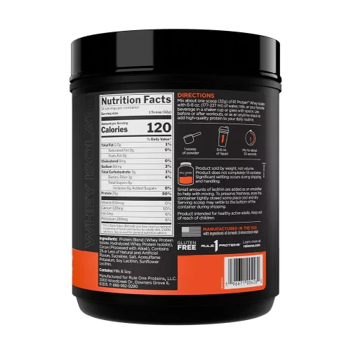 Rule1 Tejsavó-Izolátum és Hidrolizátum por - Protein 480 g