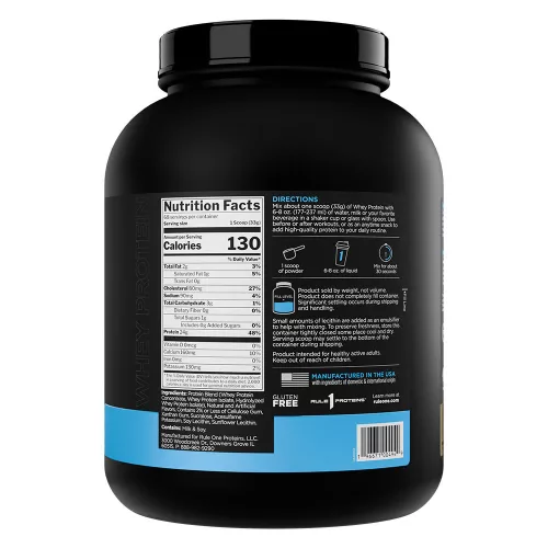 Rule1 Kevert Tejsavófehérje por - Whey Blend 2270 g
