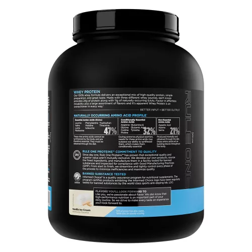 Rule1 Kevert Tejsavófehérje por - Whey Blend 2270 g