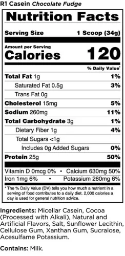 Rule1 Kazein Fehérje por - Casein 1870 g