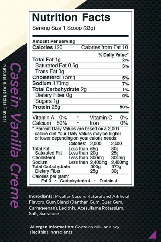 Rule1 Kazein Fehérje por - Casein 1870 g