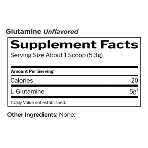 Rule1 Glutamin por - Glutamine 375 g