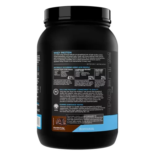Rule1 Kevert Tejsavófehérje por - Whey Blend 908 g