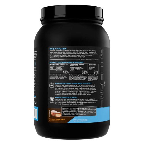 Rule1 Kevert Tejsavófehérje por - Whey Blend 908 g