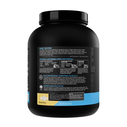 Rule1 Kevert Tejsavófehérje por - Whey Blend 2270 g