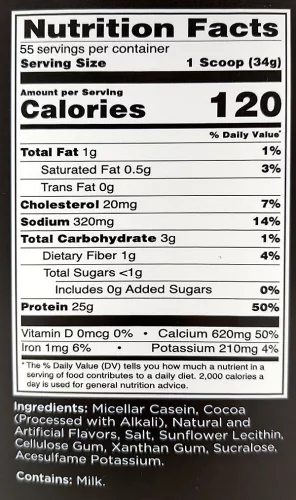 Rule1 Kazein Fehérje por - Casein 1870 g