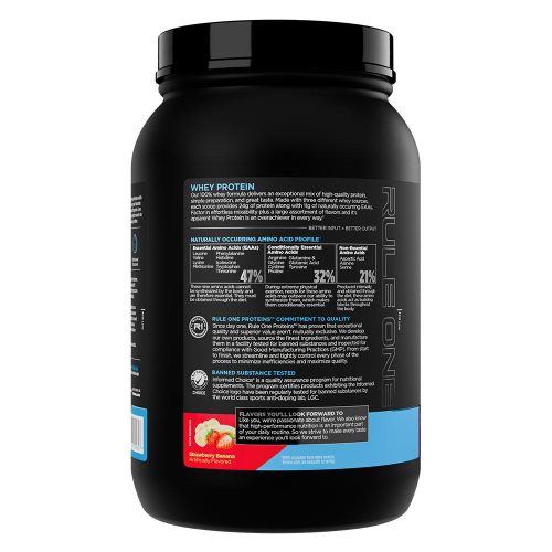 Rule1 Kevert Tejsavófehérje por - Whey Blend 908 g