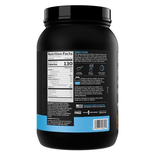 Rule1 Kevert Tejsavófehérje por - Whey Blend 908 g