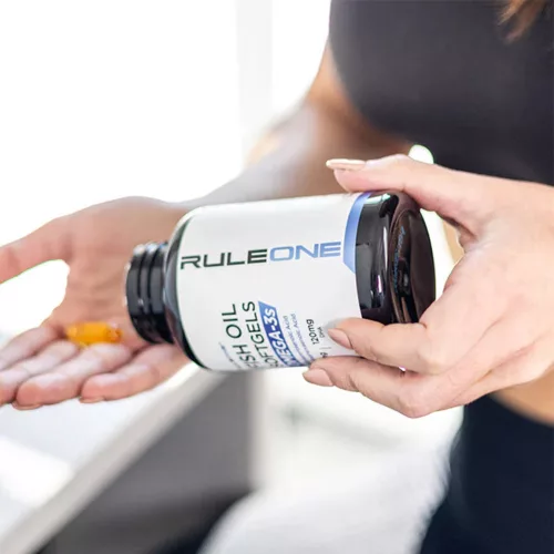 Rule1 Fish Oil - Omega-3 100 Lágykapszula