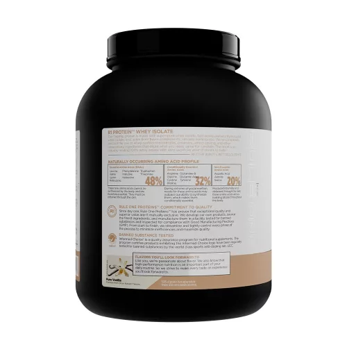 Rule1 Természetes Ízesítésű Fehérje - Protein Naturally Flavored 1950 g