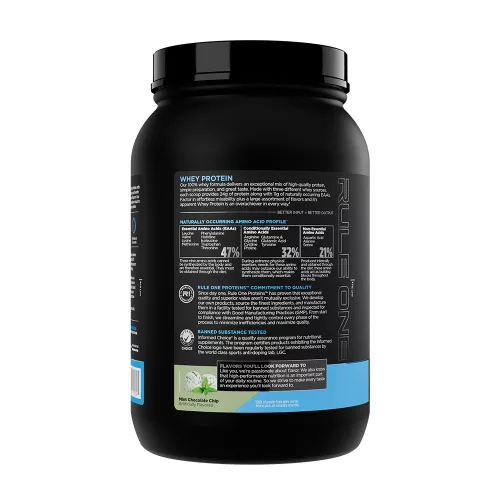 Rule1 Whey Protein - Tejsavófehérje 908 g