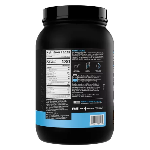Rule1 Whey Protein - Tejsavófehérje 908 g