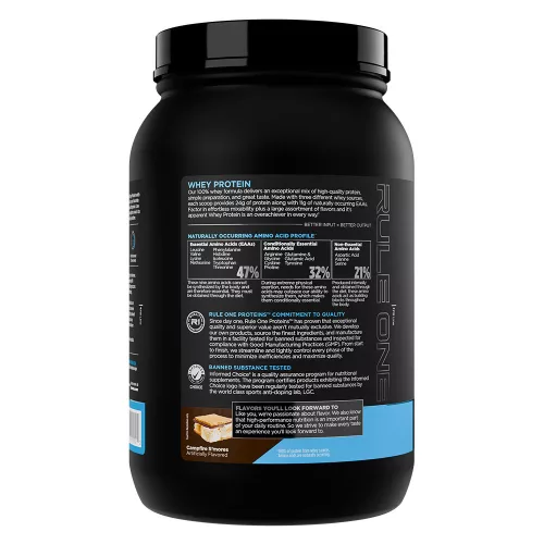 Rule1 Whey Protein - Tejsavófehérje 908 g