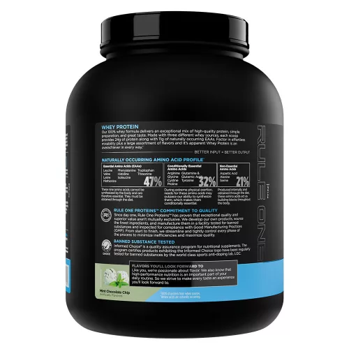 Rule1 Whey Protein - Tejsavófehérje 2270 g