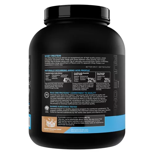 Rule1 Whey Protein - Tejsavófehérje 2270 g