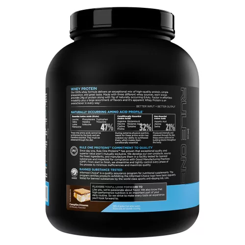 Rule1 Whey Protein - Tejsavófehérje 2270 g