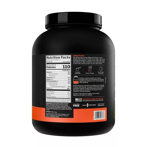 Rule1 Whey Protein Isolate -Tejsavófehérje Izolátum 2270 g