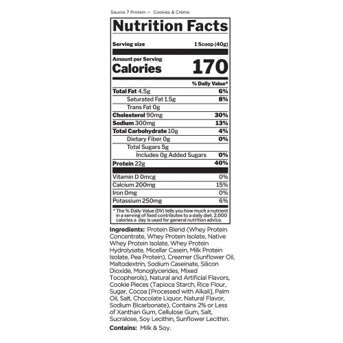 Rule1 Source 7 Protein 819 g