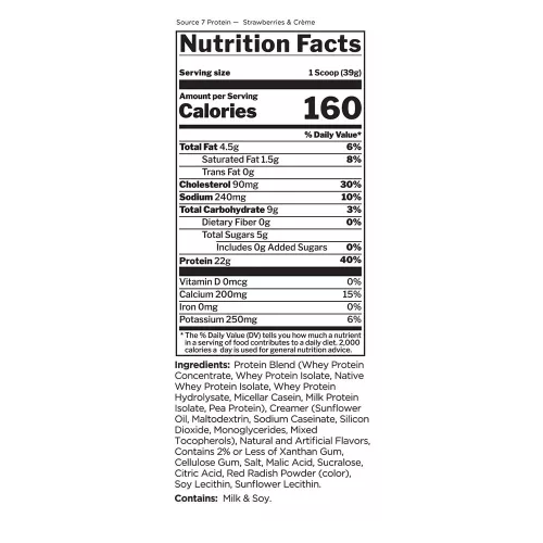 Rule1 Source 7 Protein 819 g