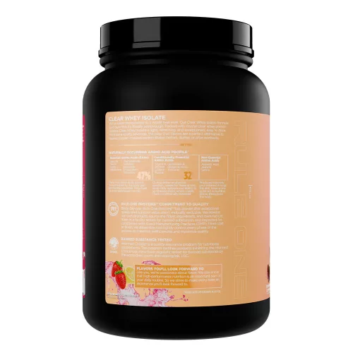 Rule1 Clear Whey Isolate - Tejsavófehérje Izolátum 689 g