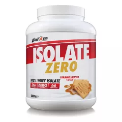   PER4M Nutrition Whey Isolate Zero 2000g Caramel Biscuit (Karamell Keksz)