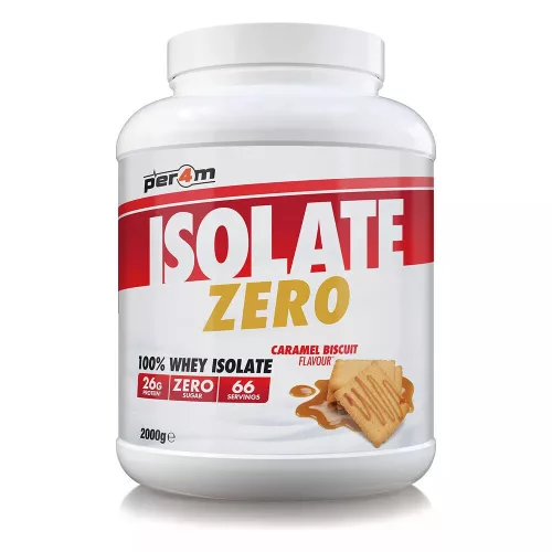 PER4M Nutrition Whey Isolate Zero 2000g Caramel Biscuit (Karamell Keksz)
