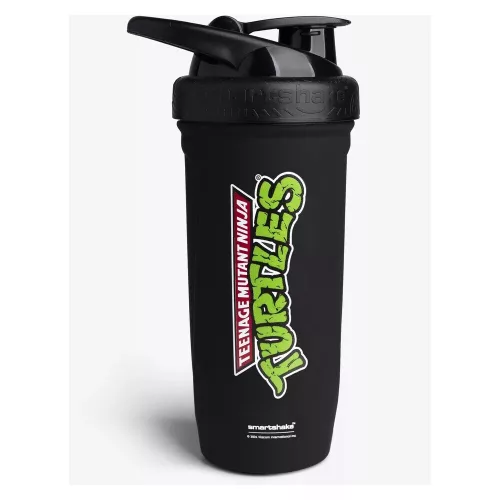 SmartShake Reforce Stainless Steel TMNT Series 900ml Fém Shaker Classic Logo Black (Fekete)