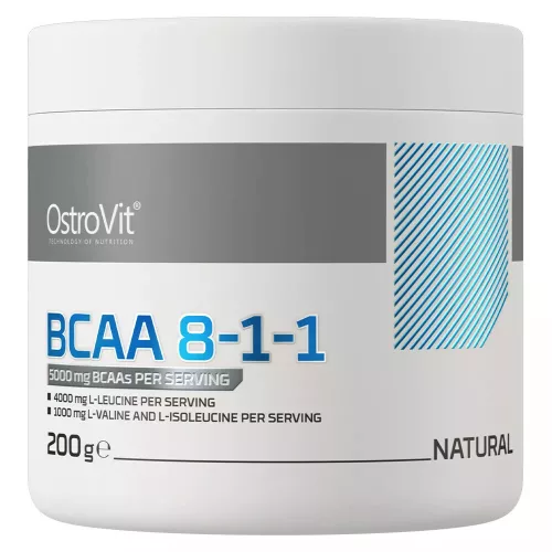 OstroVit BCAA 8:1:1 200g Unflavored (Ízesítetlen)