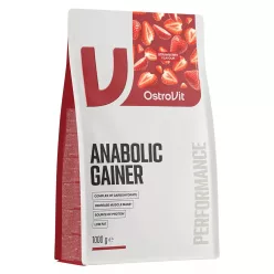 OstroVit Anabolic Gainer 1000g Strawberry (Eper)