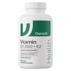   OstroVit Vitamin D3 2000 IU + K2 VEGE 120 Capsules 120 Kapszula