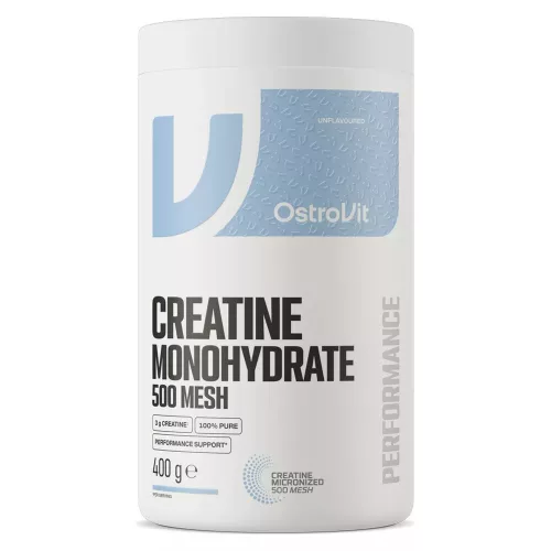 OstroVit Creatine Monohydrate 500 MESH 400g Unflavored (Ízesítetlen)