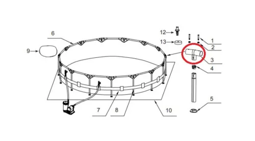 Intex T idom INTEX 12801 