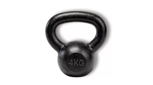 S-Sport Füles súlyzó, fém - Kettlebell, 4 kg