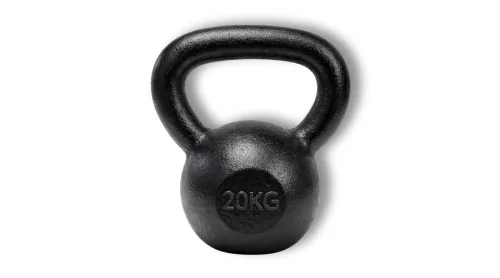 S-Sport Füles súlyzó, fém - Kettlebell, 20 kg