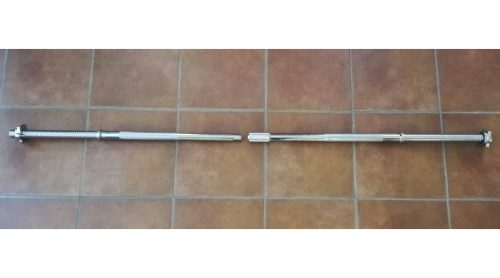 Spartan Mobil, szétcsavarozható súlyzórúd, 160 cm