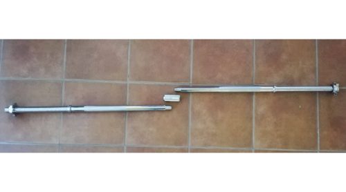 Spartan Mobil, szétcsavarozható súlyzórúd, 160 cm