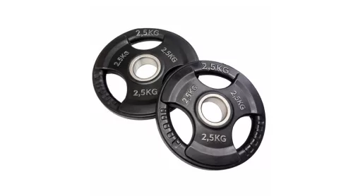 S-Sport Gumírozott Súlytárcsa 51 mm-s 2x2,5 kg