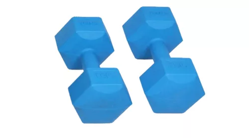 Spartan PVC Hatszögletű Kézisúlyzó 2x1 kg