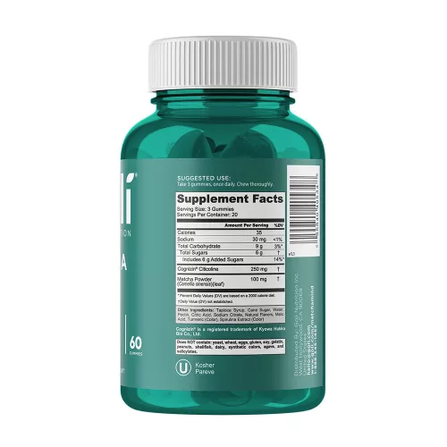 Goli Matcha Mind Gummies - Matcha 60 Gumicukor